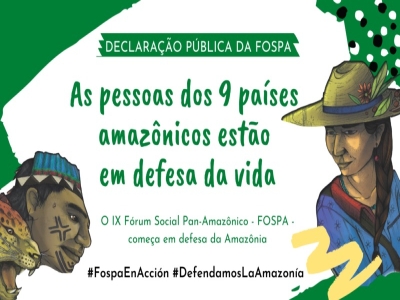 Fospa emite declaração pública como prepração para início do Fórum
