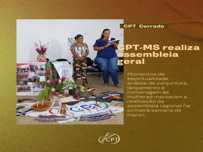 CPT do Mato Grosso do Sul realiza assembleia geral