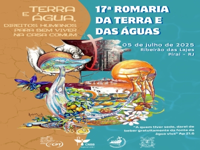 Diocese de Barra do Piraí/Volta Redonda irá acolher  17ª Romaria da Terra e das Águas do Estado do Rio de Janeiro