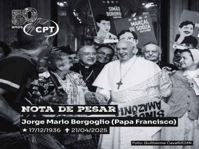 Papa Francisco: Nota de Pesar e Gratidão pela sua vida e profecia